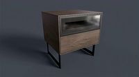 Bellagio Nightstand 1 PBR Game Ready