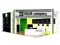 Booth Exhibition Stand a74