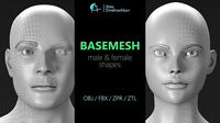 Basemesh Male and Female Shape