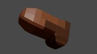 Minecraft penis 3d model