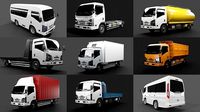 8 types Truck ISUZU NMR 71