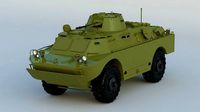BRDM 2 Amphibious Vehicle