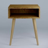 Bedside table Ivein Open Wood Simple