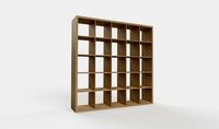 IKEA KALLAX Shelf Unit 5x5 Walnut Effect Light Grey