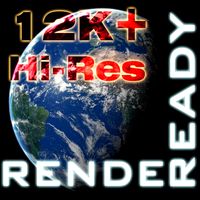 Planet Earth Perfectly Real 3D Model