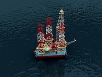 Jack Up Drilling rig M