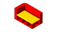 Seat - Library - Integral - Readers Cubby Unit