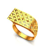 Arabic jewelry style fusion ring 3D print model | 3D