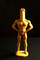 Mister pilin man with a penis head | 3D