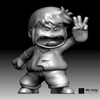 GIGI LA TROTTOLA - DASH KAPPEI - KAPPEI SAKAMOTO | 3D