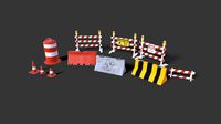 street props barricades