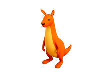 cartoon kangaroo