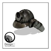 Samurai Helmet Kabuto 3D Printable Model | 3D