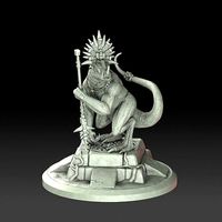 Dinosaur Monster Reptile Overlord | 3D