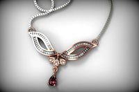 Baguette Pendant | 3D