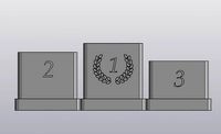 Prize podium Planter | 3D