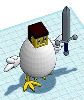 Egg man | 3D