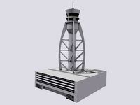 Dubai ATC tower | 3D