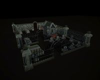 OLD CEMETERY ASSET PACK DARK VERSION