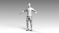 soccerer rigged pbr