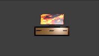TV and TV unit | 3D