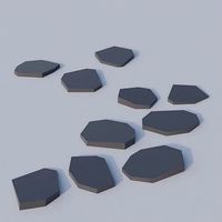 Low Poly Stepping Stones
