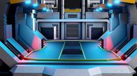 Sci-fi Military Station - Game Ready - PBR