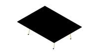 Table - Timberline - Multi - Leg - 4 - leg - XXL - Low