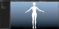 naked woman 3Dmodel