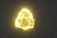 Bioluminescent rocks