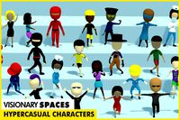 Hypercasual Characters