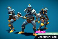 [Soullike Style] Hammerman Character Pack