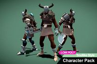[Soullike Style] Axeman Character Pack