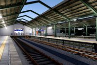 Japanese Railway Station - Interior & Platforms Environment