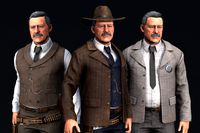 Sheriff Western Character - Wild West,Adventure,Survival,Survivor,Shooter,Action