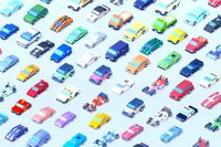 Hyper Casual Mega Cars