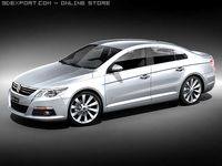 Volkswagen Passat CC 3D Model
