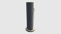 Highly detailed model of lamp