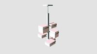 Highly detailed model of lamp