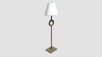 Highly detailed model of lamp