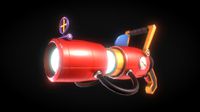 Blaster ray Low poly