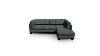 M774 SOFA EN L DERECHO SOFIA TELA COSMIC GRIS ST