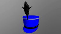 Shako Hat (Blue)