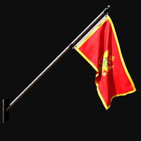 Flag of montenegro 03