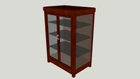 LEMARI DISPLAY KECIL
