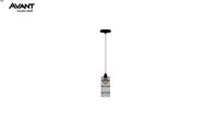 PENDENTE PRIMUS ALBA CILÍNDRICO Ø10X20CM VIDRO FOSCO - AVANT 271030003