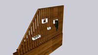 stairs with claustra