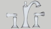 CHARLOTTE Widespread Lavatory Faucet - 65385LF-PCLHP