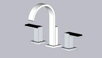 SIDERNA Widespread Lavatory Faucet - Less Handles 1.2 GPM - 65380LF-PCLHP-ECO