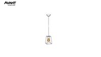 PENDENTE ALDEBARAN ARAMADO 22X15CM AÇO BRANCO - AVANT 484070002